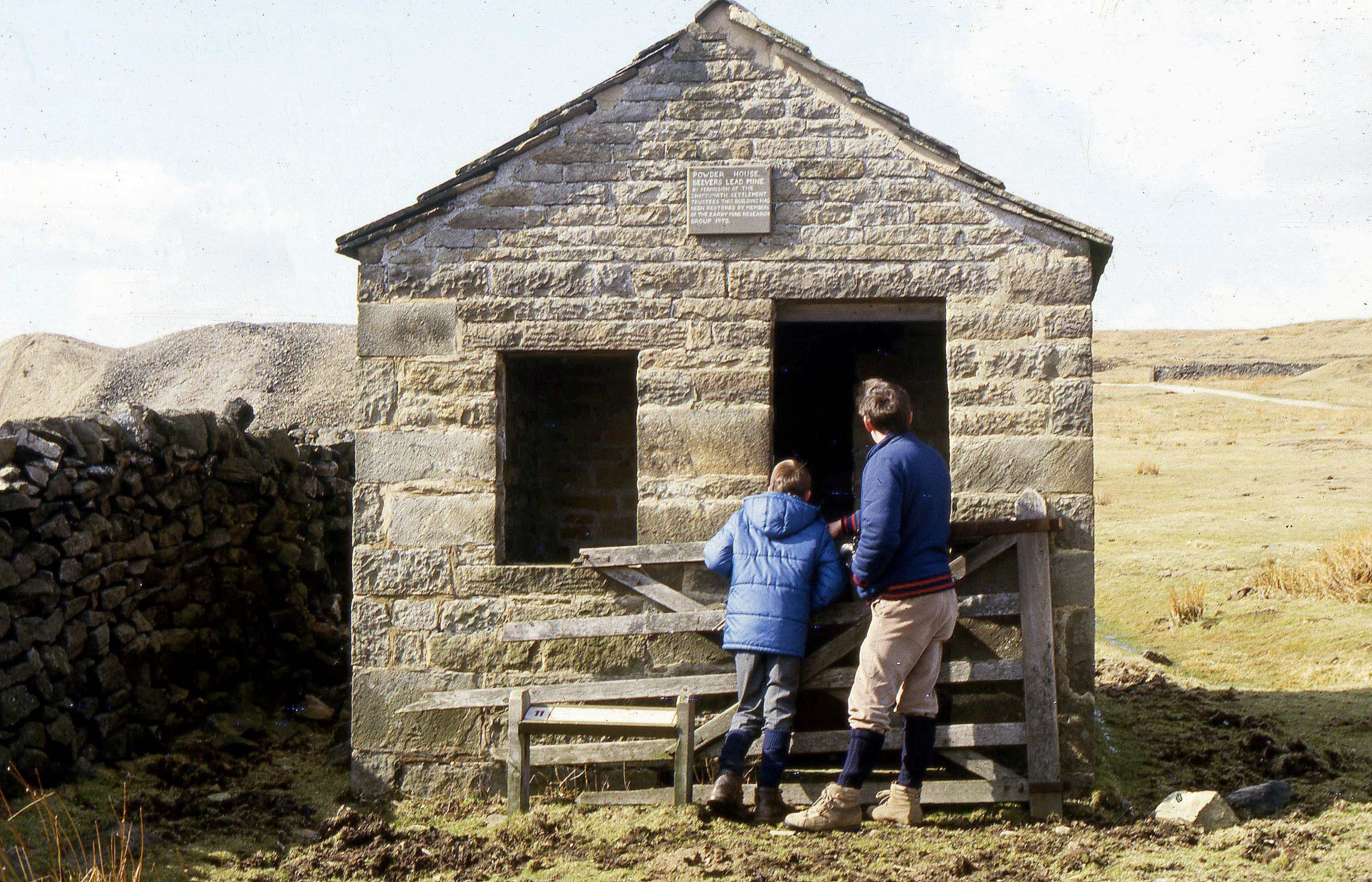 Powder House Beavor Mine Grassington April 1987